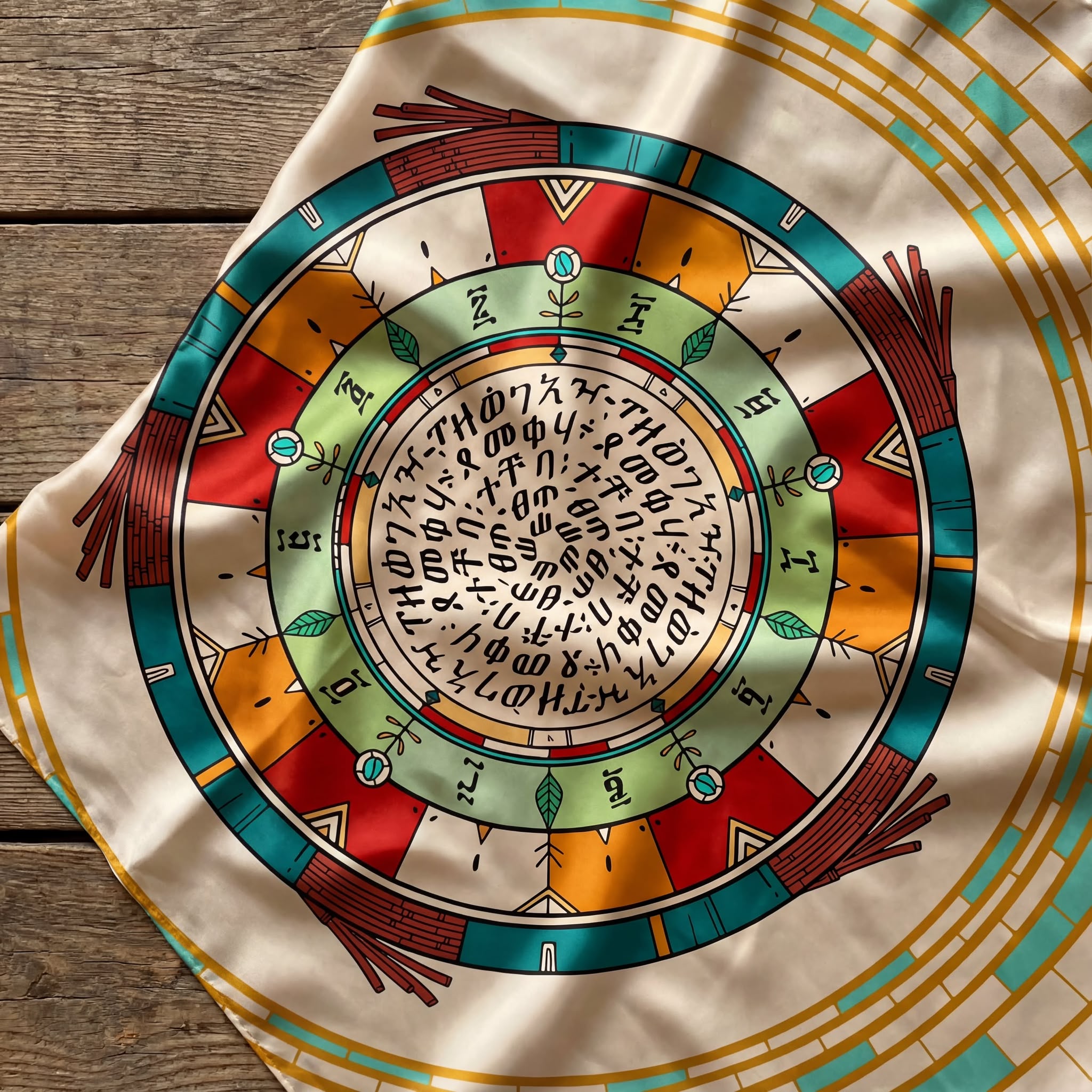 Makeda Aurum circular detail