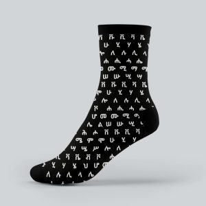 Yeneta black socks product view