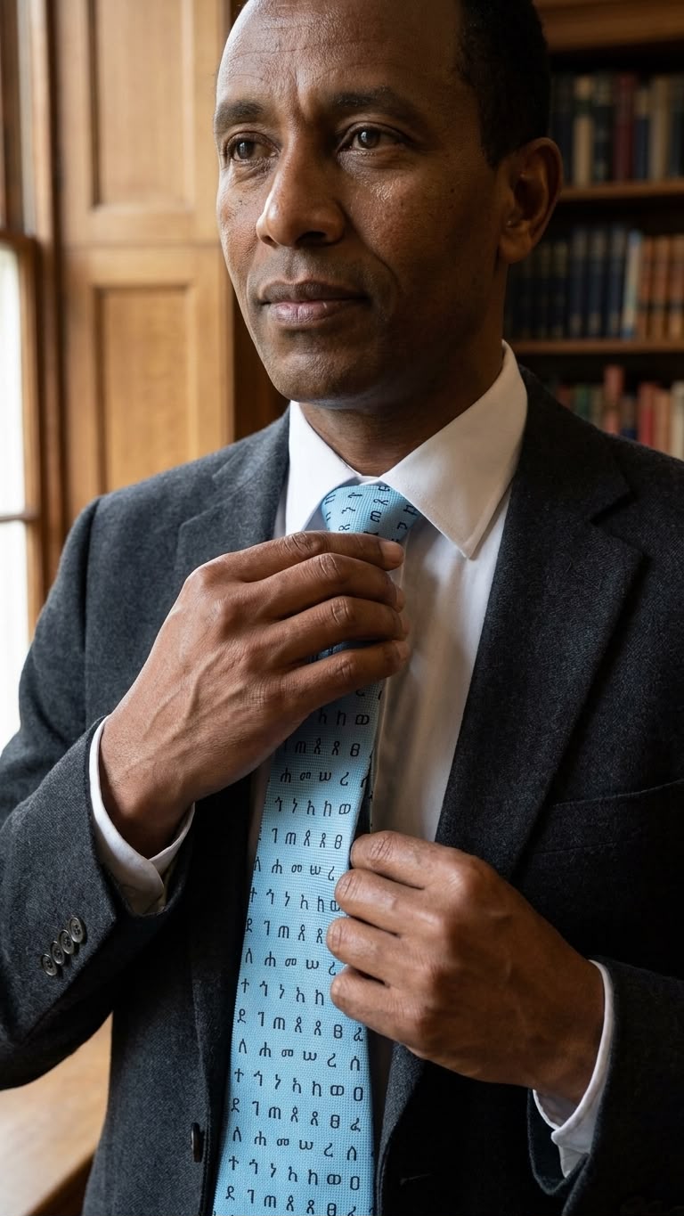 Yeneta blue silk tie closeup